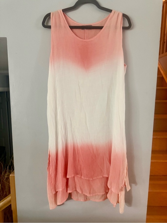 Cherie Bliss Dresses & Skirts - 🌸 Cherie Bliss Ombre Hanky Hem Tunic Dress Large